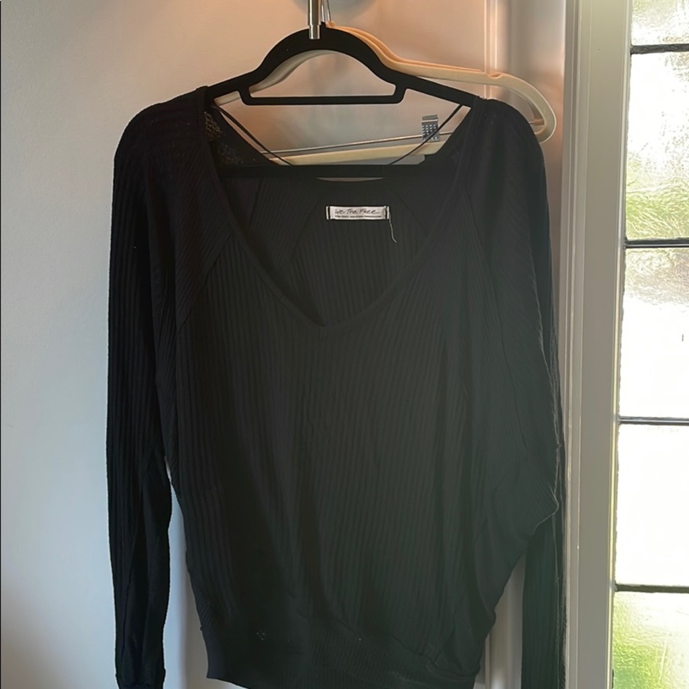 Black over sized long sleeve